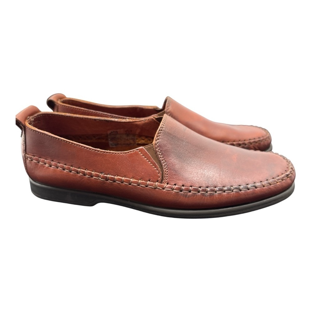 🇮🇹Antica Cuoieria Italian Leather Loafers – Men’s Size 41 (US 8) – Made in Italy - Picture 2 of 10